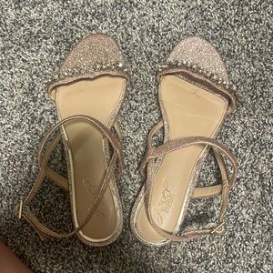 Badgley Mischa Sparkly Sandals